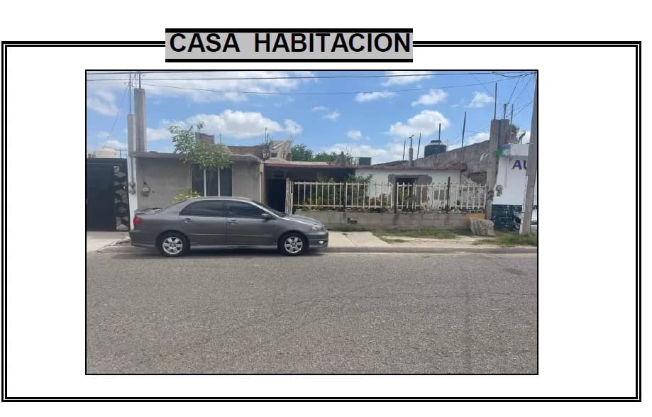 CASA HABITACION EN VENTA